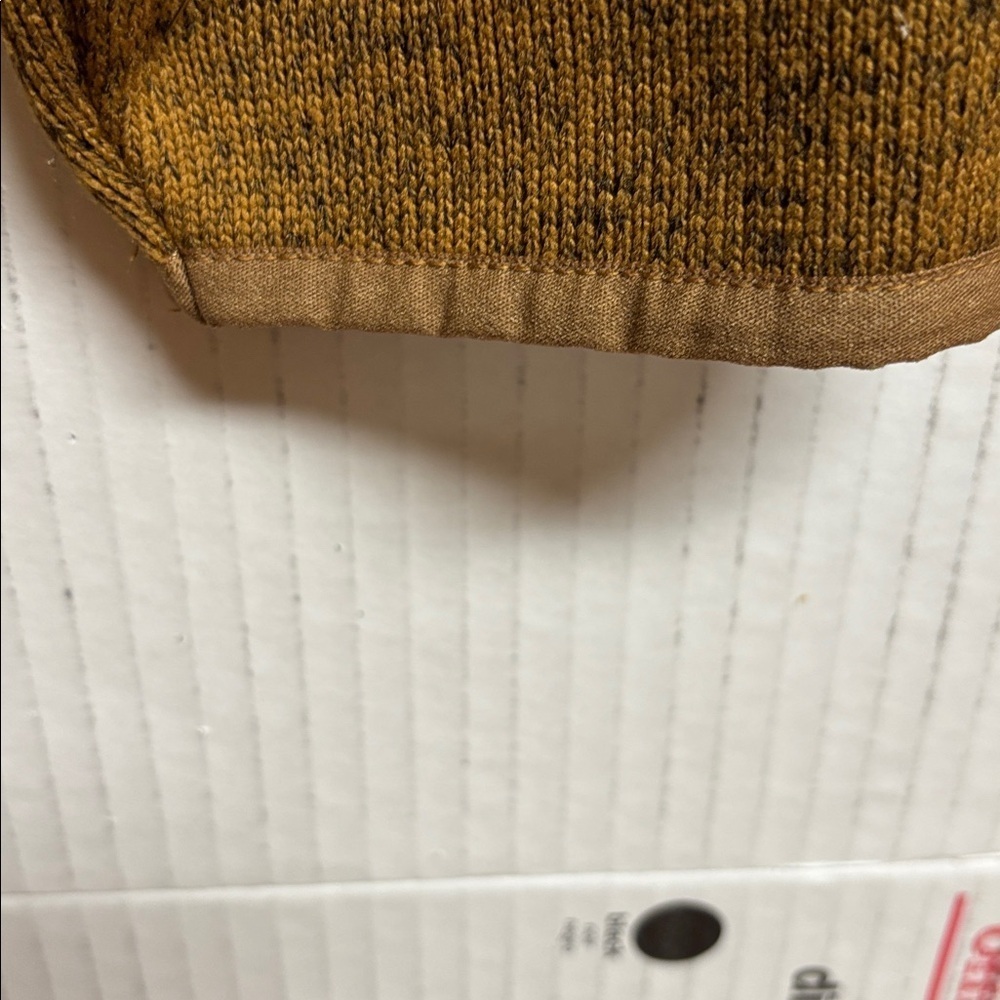 Eddie Bauer Women’s Mustard Tan Full Zip Jacket W/Plaid Accents. Size Tall 2XL - Picture 7 of 13